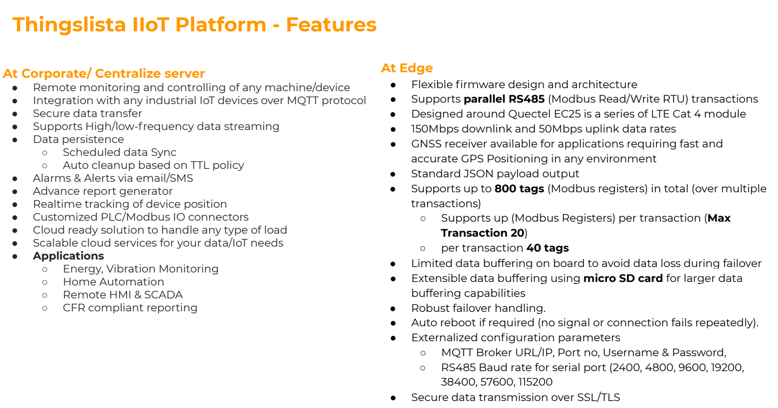 IIoT Platform